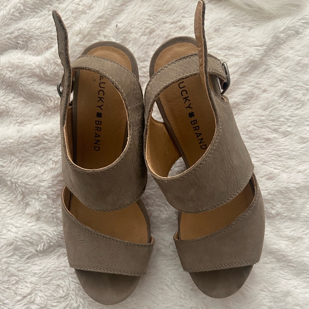 Joan and David booties.